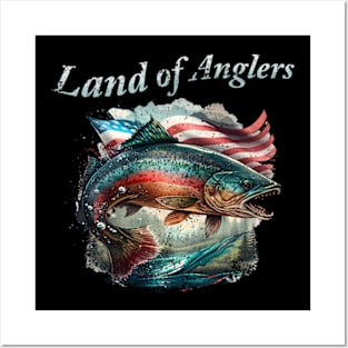 Land of Anglers Posters and Art